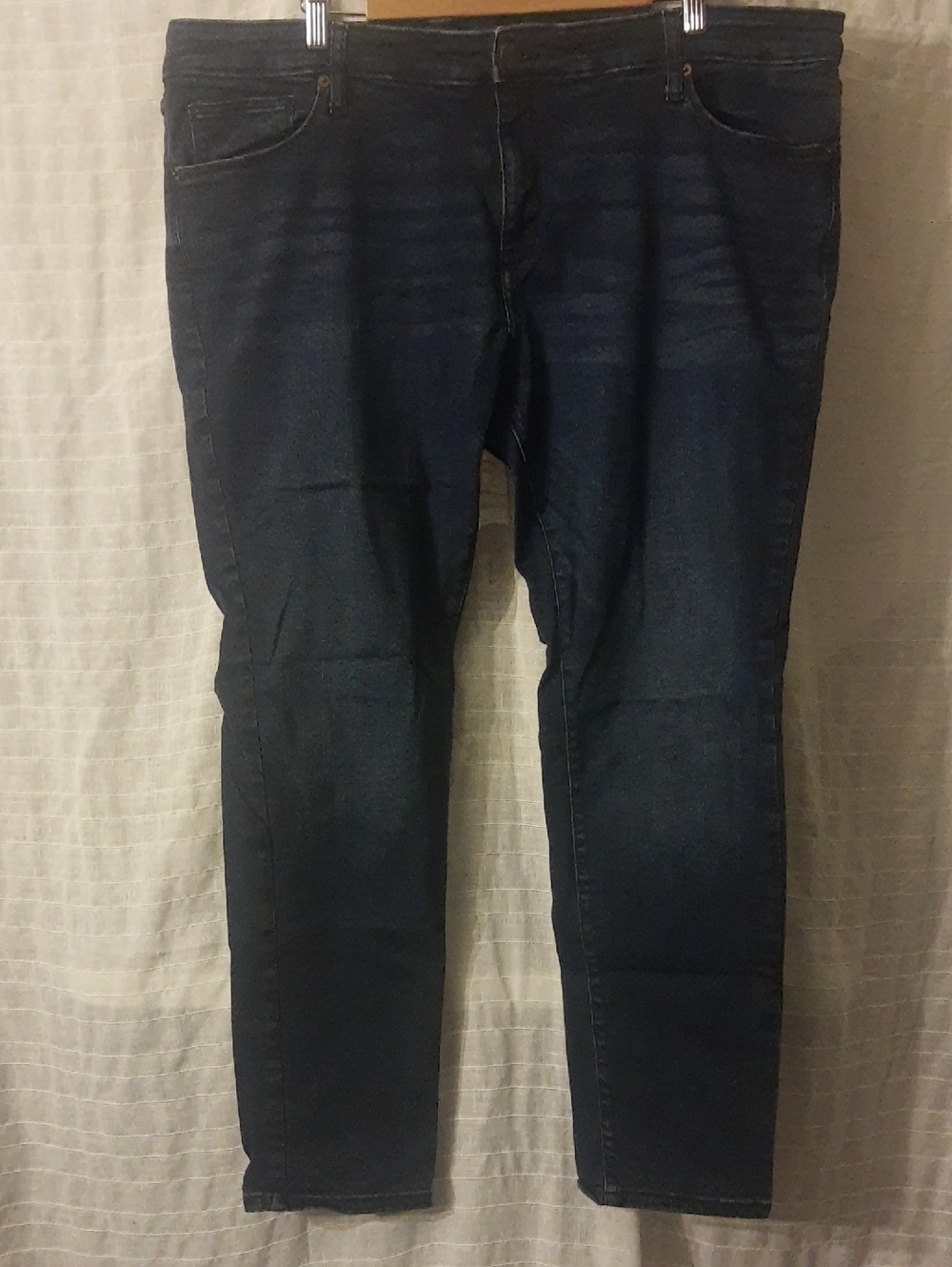Universal Thread Dark Blue Denim Jeans with Brass Zipper
